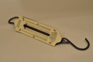 (l. 50-te XX.w) 20 kg - STARA POLSKA DOMOWA WAGA SPRĘŻYNOWA