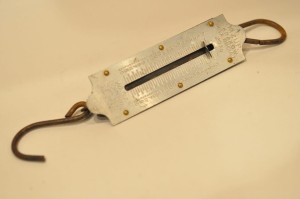 (l. 50-te XX.w) 20 kg - STARA POLSKA DOMOWA WAGA SPRĘŻYNOWA