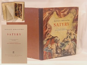 (1952) IGNACY KRASICKI - SATYRY / ILUSTRACJE JAN MARCIN SZANCER