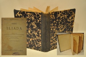 (1924) HOMER ILIADA / PRZEKŁAD FR. K. DMOCHOWSKI WSTĘP T. SINKO