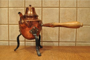 (l. 60-te XX w) STARY MIEDZIANY ZAPARZACZ - IMBRYK