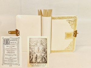 (1897) MODLITWY O CHLEB POWSZEDNI... - OPRAWA ARTYSTYCZNA Z ZAPINKĄ
