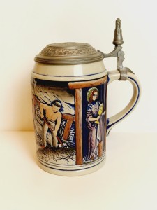 ORIGINAL GERZIT GERZ HANDARBEIT (1,17kg 3/4l.) STARY KUFEL KAMIONKOWY