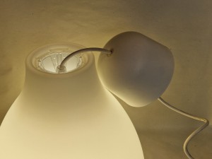 (l. 20-te XXI w) LITWA (IKEA) / MELODI 27,5 cm - WISZĄCA LAMPA SUFITOWA
