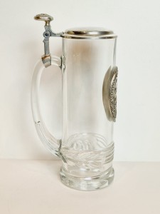 (l. 60 / 70-te XX w) RASTAL - KOLEKCJONERSKI KUFEL SZKLANY - MEDALION