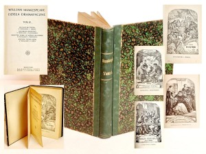 (1911) WILLIAM SHAKESPEARE - DZIEŁA DRAMATYCZNE (t. 4) WIECZÓR TRZECH KRÓLI +++ 