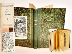 (1911) WILLIAM SHAKESPEARE - DZIEŁA DRAMATYCZNE (t. 6) KRÓL HENRYK IV, HENRYK V