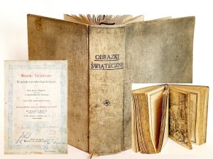(1898) BAYERLE (I-III) OBRAZKI ŚWIĄTECZNE KOŚCIOŁA RZYMSKO-KATOLICKIEGO
