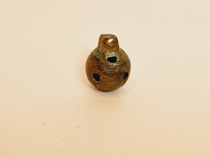 (XIX w) JANCZAR TURLIK (3,25 cm / 30 g) - DZWONEK JANCZARSKI Z BRĄZU