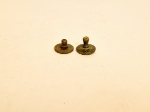 (XIX w) ROSJA / 2 szt. x 1/4 Ф - ODWAŻNIKI FUNTOWE DO WAGI DZIESIĘTNEJ