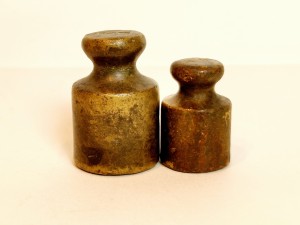 (l. 20-te XX w) 10 dkg, 20 dkg - POLSKIE METRYCZNE ODWAŻNIKI HANDLOWE