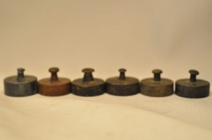 6 x 50 g / DEUTSCHES REICH - ODWAŻNIKI HANDLOWE