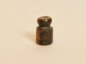 (XIX / XX w) ROSJA / "6 З" (ZOŁOTNIKI) CARSKI ODWAŻNIK Z BRĄZU - 6 ZOŁOTNIKÓW