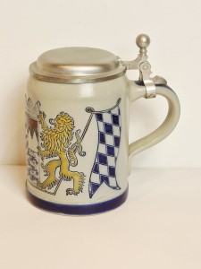 (l. 60-te XX w) MERKELBACH MANUFAKTUR - ZABYTKOWY KUFEL KAMIONKOWY