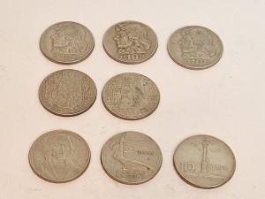 (l. 50 / 60-te XX w) 8 szt. - POLSKIE MONETY "10 zł"