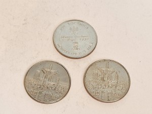 (1990 r. 1990 r. 1991 r.) 3 szt. - POLSKIE MONETY "10000 zł"