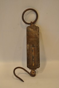 (XIX / XX w) SALTER'S POCKET BALANCE 25 kg - WAGA SPRĘŻYNOWA