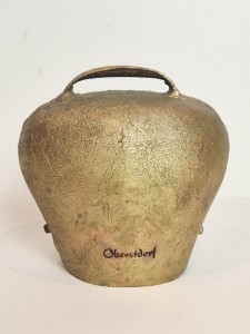 (l. 60 / 70-te XX w) OBERSDORF / MASYWNY (11,0 cm / 413 g) DZWONEK PASTERSKI