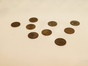 (1975 - 1987) 9 szt. - POLSKIE MONETY "5 ZŁ"