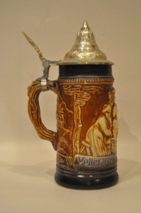 WESTERN GERMANY - SYGNOWANY KUFEL CERAMICZNY