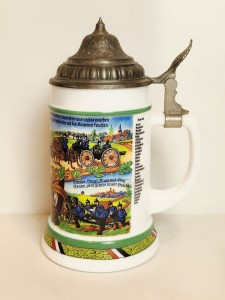 (l. 60 / 70-te XX w) W. GERMANY BMF (1,02 kg) STYLIZOWANY KUFEL REZERWISTY