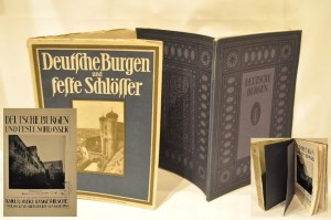 (1925) BLAUEN BUCHERN - DEUTSCHE BURGEN UND FESTE SCHLOSSER  / NIEMIECKIE ZAMKI TWIERDZE