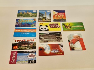 POLSKA EUROPA AZJA / 12 szt. - KOLEKCJONERSKIE KARTY TELEFONICZNE