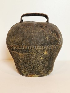 STARY MASYWNY (16,0 cm / 631 g) ALPEJSKI "BAWARSKI" DZWONEK PASTERSKI