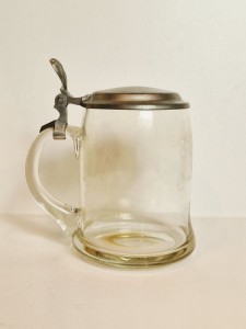 (l. 60-te XX w) QUIST W. GERMANY - STARY KOLEKCJONERSKI KUFEL SZKLANY