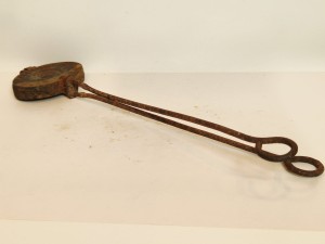 (I poł. XX w) "LE PARISIEN" - ZABYTKOWA ŻELIWNA GOFROWNICA - WAFLOWNICA