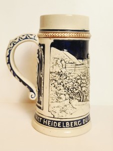 (l. 40 / 50-te XX w) NIEMCY / HEIDELBERG - KOLEKCJONERSKI KUFEL KAMIONKOWY