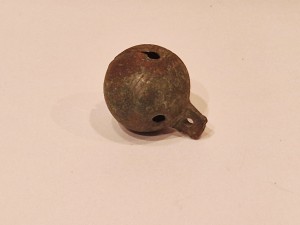 (XIX / XX w) 3,9 cm / 37 g - ZABYTKOWY JANCZAR - DZWONEK JANCZARSKI