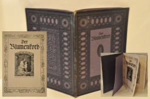 (1923) BLAUEN BUCHERN / DER BLUMENKORB - MALARZE NIEMIECCY XIX w 