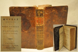 (1805) AVIGNON / OEUVRES CHOISIES ET ODES SACREES DE J. B. ROUSSEAU