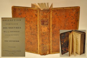 (1784) COLLECTION COMPLETE DES OEUVRES DE J. J. ROUSSEAU (t. XXVII / 3) DZIEŁA