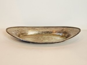 (XIX / XX w) ANGLIA / "1847 ROGERS BROS." - ZABYTKOWA POSREBRZANA PATERA