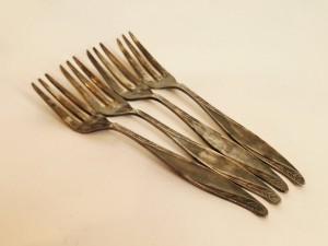 4 szt. - WIDELCZYKI DO CIAST (15,0 cm) HEFRA FH MET-60 WZÓR AMERYKAŃSKI