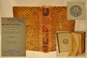 (1812) OEUVRES DE BOURDALOUE (t. X) - MYSTERES / EXLIBRIS BIBLIOTEKI SEMINARYJNEJ