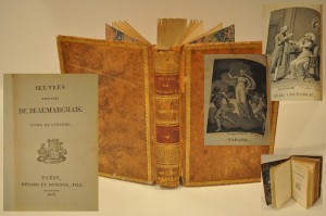 (1818) OEUVRES CHOISES DE BAUMARCHAIS (t. IV) DZIEŁA ZEBRANE - RYCINY