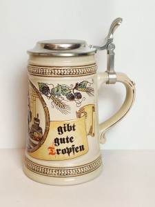 (l. 70 / 80-te XX w) GERZ GERMANY MASYWNY (19,1 cm / 802 g) KUFEL KAMIONKOWY