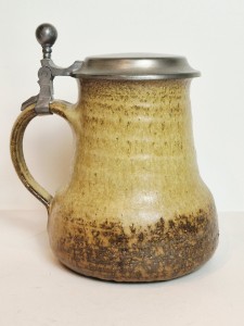 (II poł. XX w) NIEMCY / "HANDARBEIT" - STARY UNIKATOWY KUFEL KAMIONKOWY