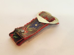 PŁÓTNO-FILC / PAS - OBROŻA DO MAŁEGO (4 - 8 cm) DZWONKA PASTERSKIEGO