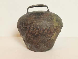 STARY MASYWNY (11,5 cm / 282 g) ALPEJSKI (BAWARSKI) DZWONEK PASTERSKI