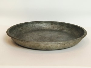 (XIX / XX w) MASYWNA (26,8 cm / 335 g) ZABYTKOWA CYNKALOWA SZALKA DO WAGI