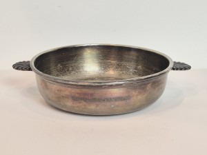 (po 1915) POLSKA WARSZAWA / FRAGET BM - ZABYTKOWA POSREBRZANA JARZYNIARKA