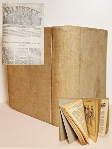 (1925) CAŁY ROCZNIK "BLUSZCZ" - PISMO TYGODNIOWE ILUSTROWANE DLA KOBIET