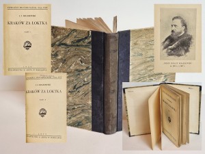 (1929) BIBL WIELKICH PISARZÓW J. I. KRASZEWSKI - KRAKÓW ZA ŁOKTKA (cz. I-II)