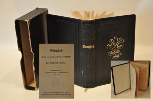 (1883) NIEMCY / GESANGBUCH / ŚPIEWNIK EWANGELICKO-LUTERAŃSKI + KRONIKA RODZINNA