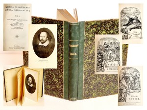 (1911) WILLIAM SHAKESPEARE - DZIEŁA DRAMATYCZNE (t. 1) BURZA DWAJ... FIGLE KOBIET 