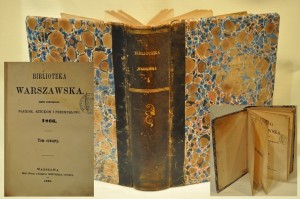 (1866) NAUKOM SZTUKOM I PRZEMYSŁOWI / TOM CZWARTY / BIBLIOTEKA WARSZAWSKA
